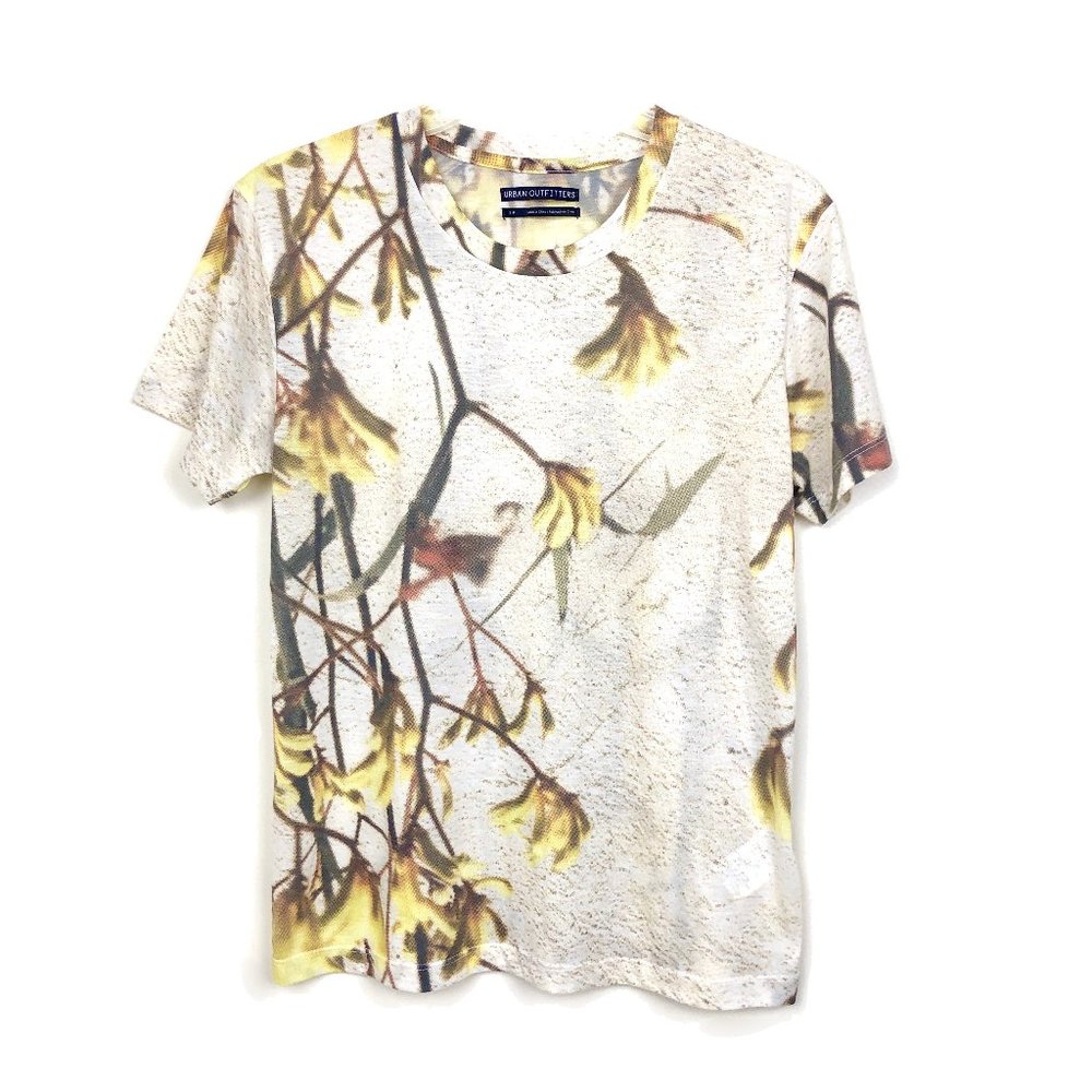 Urban Outfitters Photographic Floral Print Top